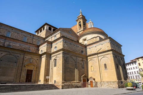 Medici Chapels, Basilica of San Lorenzo, Florence, UNESCO World Heritage Site, Tuscany, Italy,