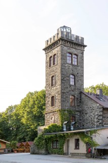 Observation tower on the Butterberg, Bischofswerda, Saxony, Germany, Europe