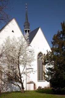 Exterior view of the Church of the Brethren in Lippstadt, North Rhine-Westphalia, Germany, Europe