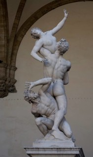 Rape of the Sabine Women by Giovanni da Bologna