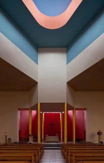 Wilhelm Ulrich 1929-1930, View to the altar, St., Sankt, Saint