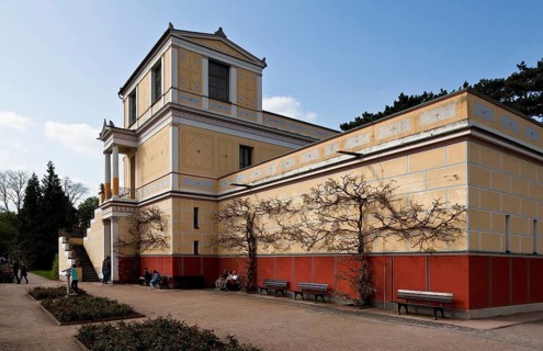Reconstruction of a house from Pompeii, the House of Castor and Pollux (Casa dei Dioscuri) East