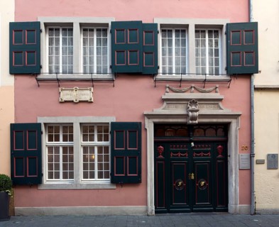 Bonn, Bonngasse with Beethoven House