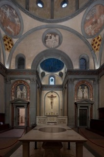 Florence, Firenze, San Lorenzo, First church building of the Renaissance, Old Sacristy, built