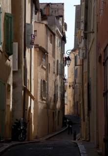 Marseille, alley in the old town