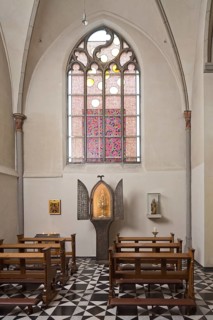 North choir, interior with Amsterdam monstrance, St., Sankt, Saint