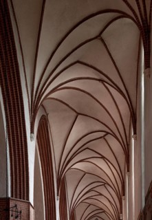 South aisle to the east, asymmetrical spring vault, St., Sankt, Saint