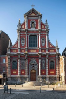 Liège, Liege, Église Notre-Dame-de-l'Immaculée-Conception de Liège, façade
