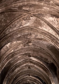 Chaumont, Basilica of St-Jean-Baptiste, vault in the north aisle