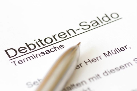 Debtor balance, personal insolvency, bankruptcy, ruin, money problems