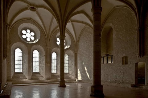 Bruère-Allichamps, former Cistercian abbey Noirlac