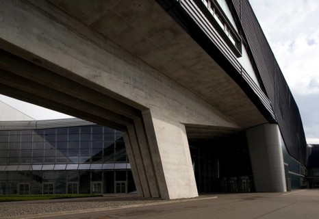 Leipzig, BMW plant, central building