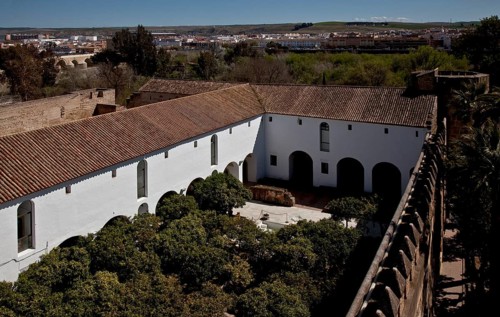 Córdoba, Alcázar de los Reyes Christianos. Fortress of the Christian Kings. View of the inner