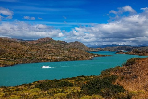 Lago Grey, Torres del Paine National Park, Patagonia, Chile, South America