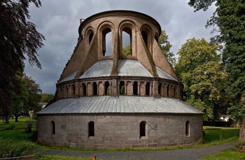 Heisterbach, monastery ruins Ruins of the abbey church Built 1202-37 View from east 1803-33