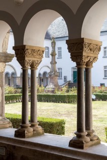 Marienhof (cloister), view from the eastern cloister wing