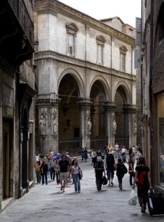 Siena, Loggia di Mercanzia