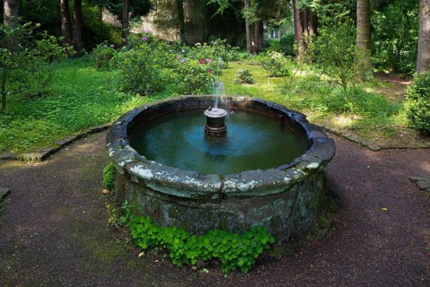 Forest Cathedral (open-air church), Fountain, St., Saint, Saint