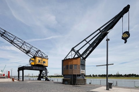 Cologne, Rheinau harbour