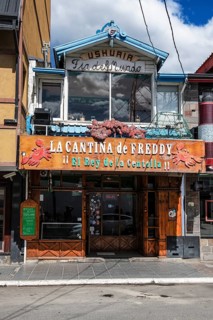 La Cantina de Freddy, king crab restaurant, Ushuaia, Argentina, South America