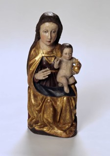 Wildflecken, Maria Ehrenberg. The Mother of Mercy statue (15th century)