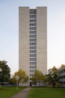 Allianz buildings on Tulpenfeld, built 1964-1969 by Hanns Dustmann, high-rise (building 4)