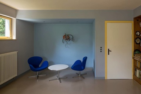 Jena, Villa Auerbach, built by Walter Gropius in 1924, study