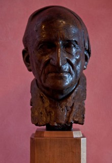 Portrait head Albert Steffen 1884-1963 Successor to Rudolf Steiner by Hans Geissberger