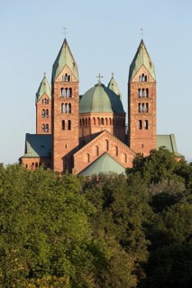 Speyer, Cathedral Church of St Mary and St Stephen, Speyer Cathedral, Imperial Cathedral, view from