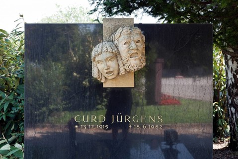 Tomb of Curd Jürgens, actor 1915-1982