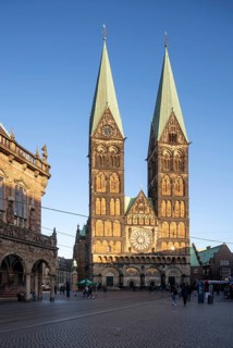 Bremen, St Peter's Cathedral, Petridom, west façade