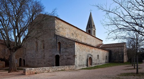 Cistercian monastery founded in 1146, church from south-west, St., Sankt, Saint