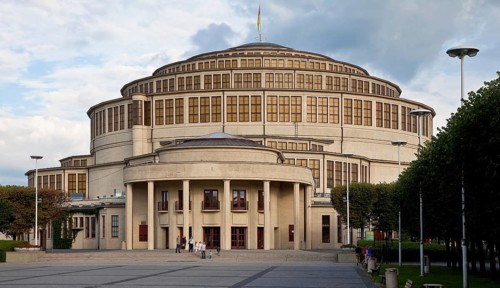 Wroclaw Breslau, century Hall, Built 1911-1913 by Max Berg