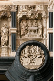 Lettner, donated by the Hackeney family, west side, St., Sankt, Saint