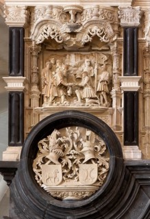 Lettner, donated by the Hackeney family, east side, St., Sankt, Saint