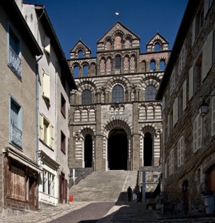 West façade with staircase, St., Sankt, Saint