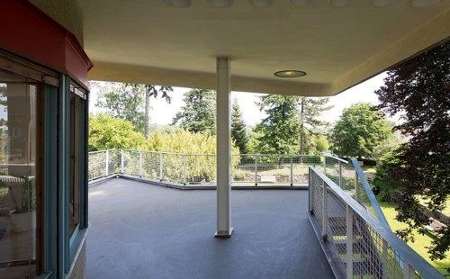 In GDR times House of Pioneers, now Scharoun House, condition after refurbishment in 2012, covered