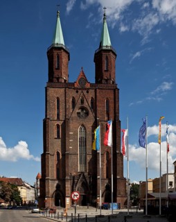 View from west, St., Sankt, Saint
