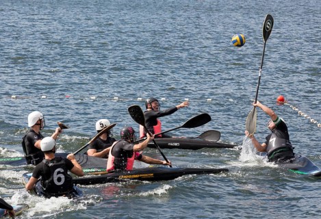 Canoe polo national league match Wassersportfreunde Liblar