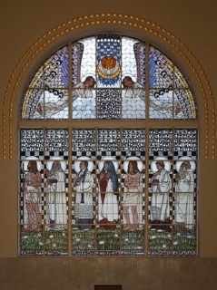 Vienna, Church at Steinhof, built 1905-1907 by Otto Wagner