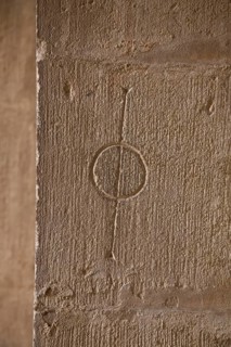 Cistercian monastery founded in 1148, church built from 1150, church interior, stone carvings in