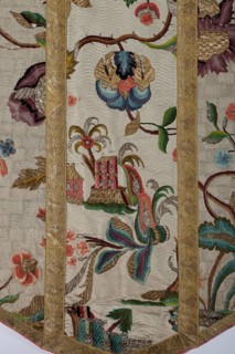 Dalmatic detail, 1716, Goldsmith's art and textile art from the 16th to the 20th century, St.,