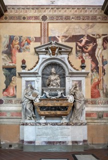 Florence, Firenze, Santa Croce, Tomb of Galileo Galilei