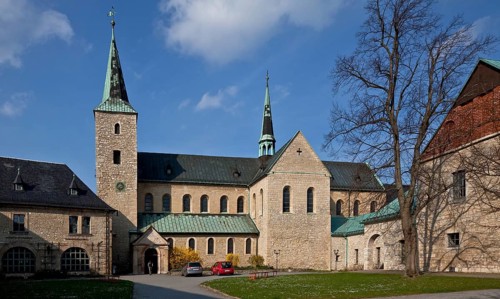 Huysburg near Halberstadt, Benedictine monastery church, view from south, built 11th-12th century,