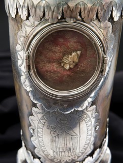 Cornelius Chapel, reliquary in the shape of a drinking horn, St., Saint, Saint