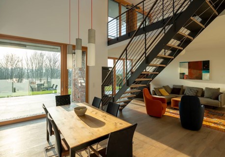 Architects Brüning Rein, Essen, living room