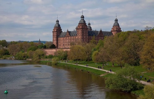 Aschaffenburg, Johannisburg Castle, built 1605-14 by Georg Riedinger
