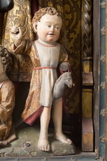 Altar of the Gertrude Brotherhood of Bearers, Lübeck c. 1509, carving: Henning van der Heide,