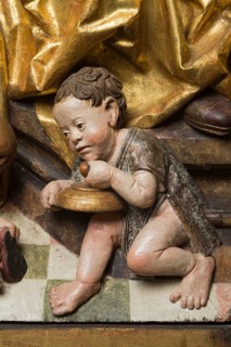 Clan altar of the Gregory Brotherhood from the castle church, Lübeck around 1510/1515, depiction of