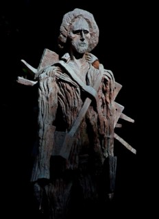 Statue of Vincent van Gogh, created by Ossip Zadkine in 1961